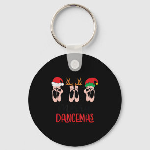 Chaveiro Feliz Natal Dançante Professora de Ballet Dança Na