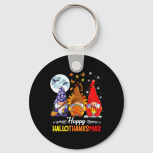 Chaveiro Feliz Natal de Ação de Graças de Halloween HalloOb