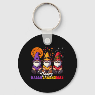 Chaveiro Feliz Natal de Ação de Graças de Halloween HalloOb