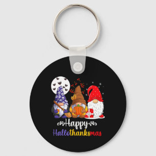 Chaveiro Feliz Natal de Ação de Graças de Halloween HalloOb