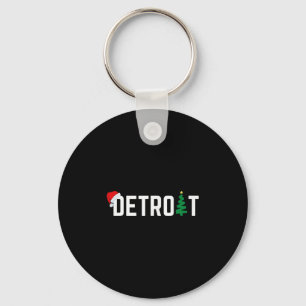 Chaveiro Feliz Natal Detroit Felizes Festas Michigan Sa