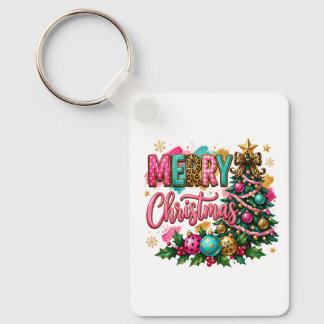Chaveiro Feliz Natal Elegante