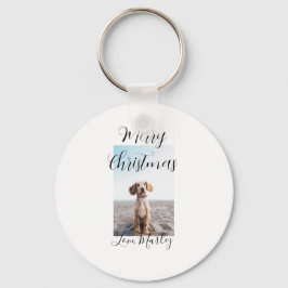 Chaveiro Feliz Natal gato de estimação presentes de Natal