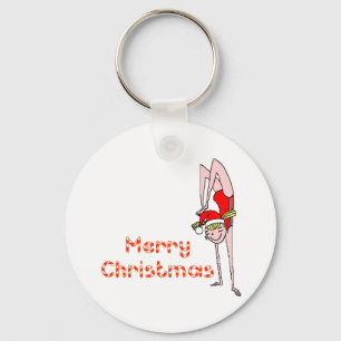 Chaveiro Feliz Natal ginástico