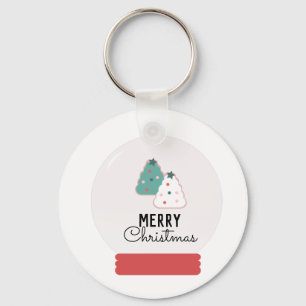 Chaveiro Feliz Natal Globe CookieKeychain