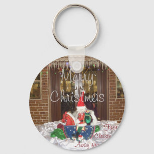 Chaveiro Feliz Natal longe de casa Inspirou A