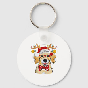 Chaveiro Feliz Natal, Reindeer, Papais noeis bonitinhos Bea