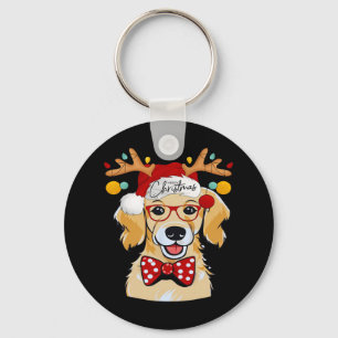 Chaveiro Feliz Natal, Reindeer, Papais noeis bonitinhos Bea