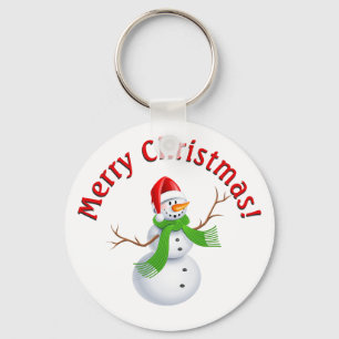 Chaveiro Feliz Natal Snowman