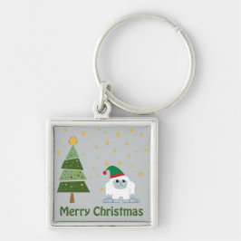 Chaveiro Feliz Natal Yeti