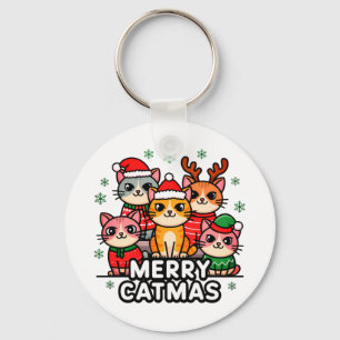 Chaveiro Feliz Natalzinho Divertido de Natal