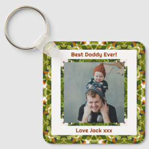 Chaveiro Feliz Pai de Melhor Pai do Dia do Pai Alguma Foto