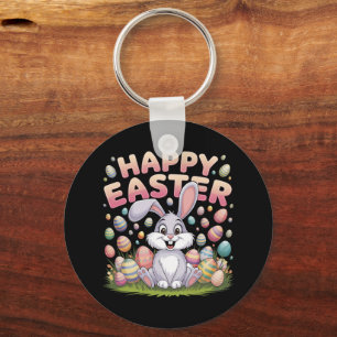 Chaveiro Feliz Páscoa 2025  Ovos Coelho Bonito Coelho