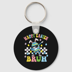 Chaveiro Feliz Páscoa Bruh Divertido Coelho Dabbing Ovos Me