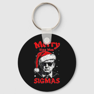 Chaveiro Feliz Rizz Mas Sigmas Engraçado Papais noeis Alpha