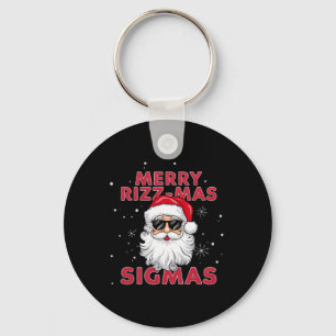 Chaveiro Feliz Rizz Mas Sigmas Papais noeis Natal