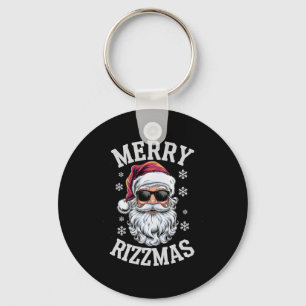 Chaveiro Feliz Rizzmas Natal Engraçado Papai Noel Feliz Ch