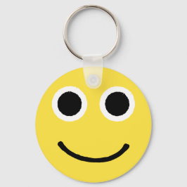 Chaveiro Feliz Rosto Amarelo Sorrindo Emoticon Emoji