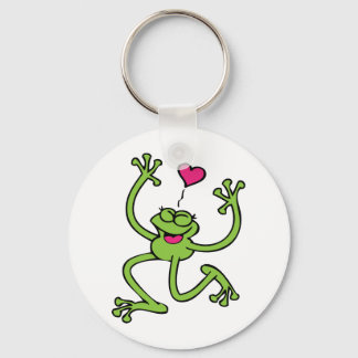 Chaveiro Feliz Sapo Dançando