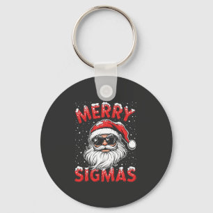 Chaveiro Feliz Sigmas Engraçado Gen Alpha no Natal da escol