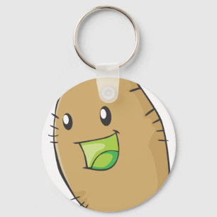 Chaveiro Feliz sorriso da Fruta Kiwi