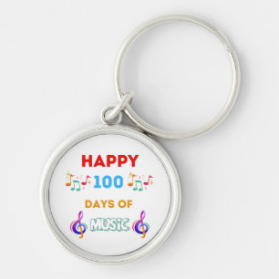 Chaveiro Felizes 100 Dias De música