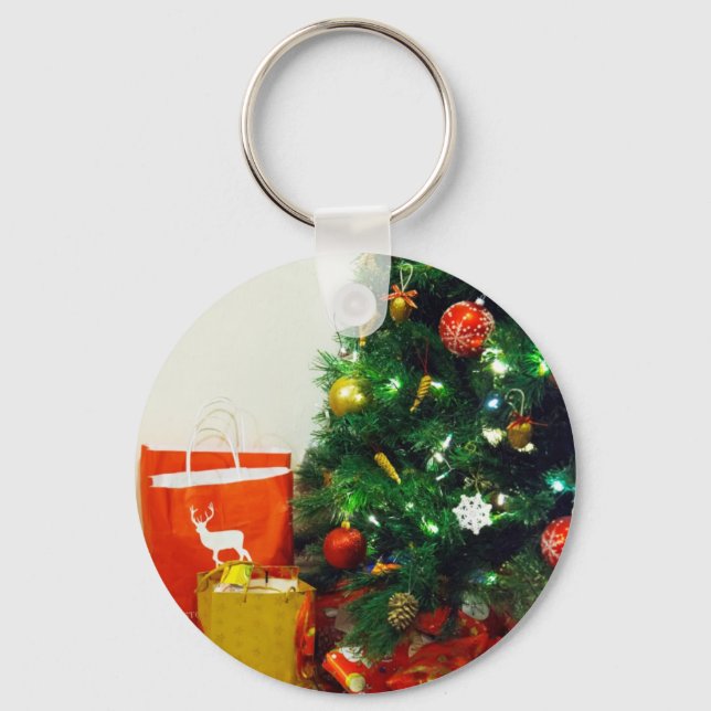 CHAVEIRO FELIZES HOLIDAYS (Frente)