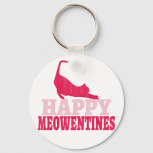 Chaveiro Felizes Meowentines   Presente de namorados para a