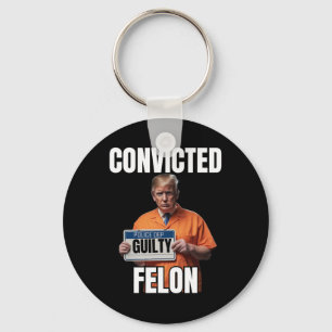Chaveiro Felon Donald Trump 2024