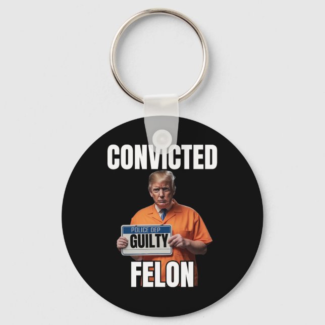 Chaveiro Felon Donald Trump 2024 (Frente)