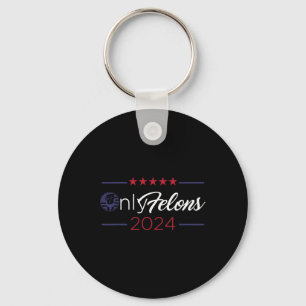 Chaveiro Felons 2024 America Flag Trump Presidente Cote