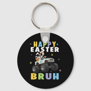 Chaveiro Felz pascoa Bruh Funny Monster Bunny Ovos B
