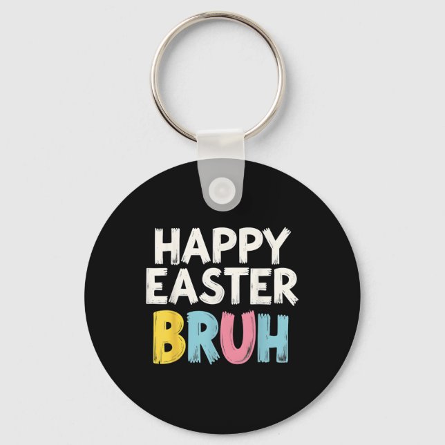 Chaveiro Felz pascoa Bruh Meme Engraçado Bunny Bro Adolesce (Frente)