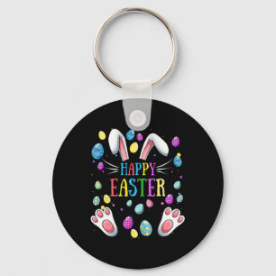 Chaveiro Felz pascoa Sayings Bunny Gifts Ovo Família Gráfic