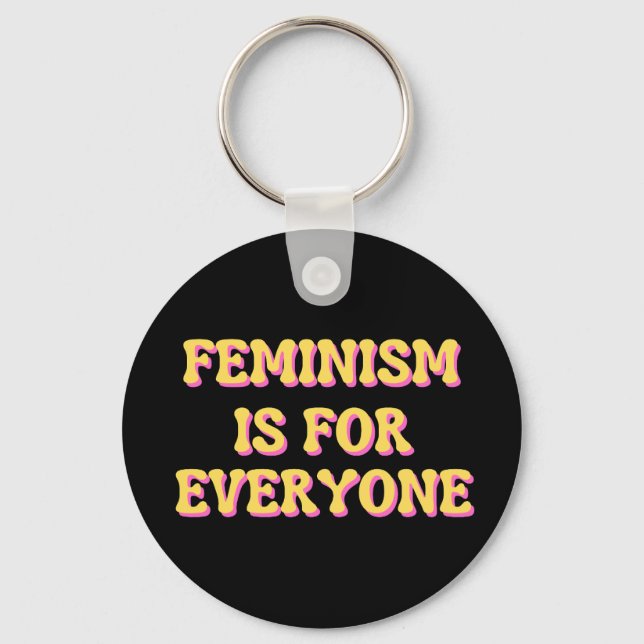 Chaveiro Feminismo É Para Todos (Frente)