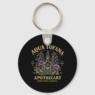 Chaveiro Feminista Engraçada Aqua Tofana Apothecary Vintage