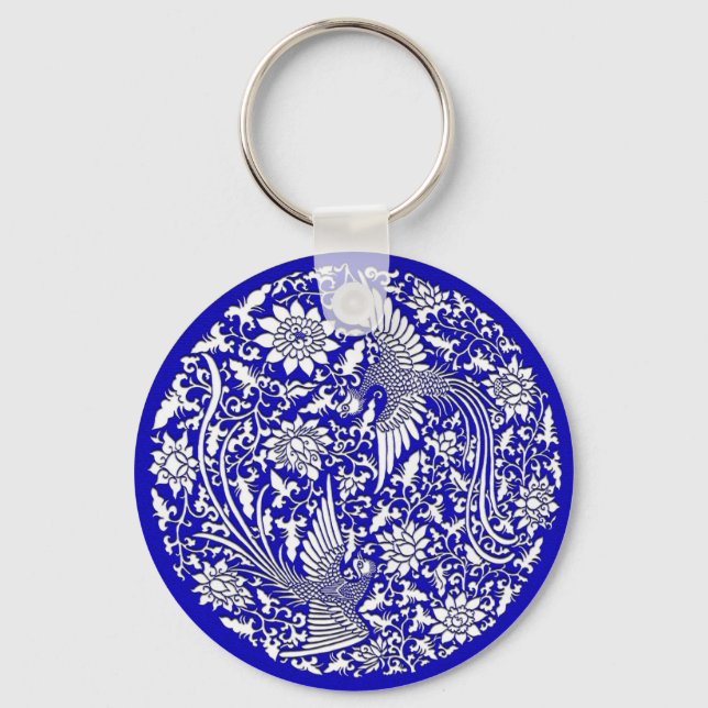 Chaveiro Fênix chinesa (Frente)