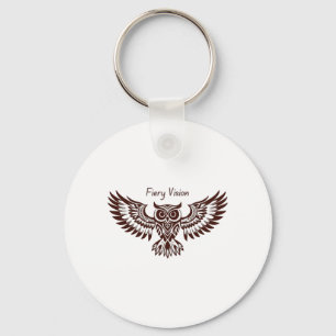 Chaveiro Fenix Coruja – Visão Ígnea