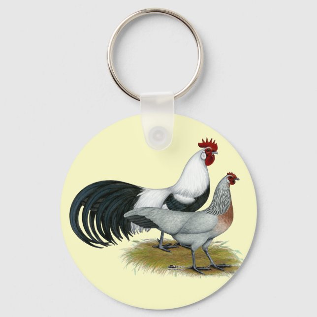 Chaveiro Fênix: Par De Pata De Prata (Frente)