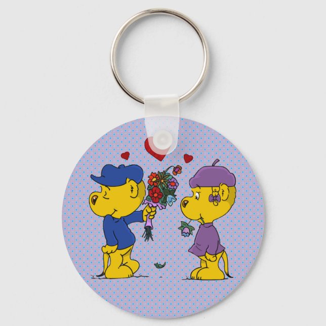 Chaveiro Ferald e Sahsha Ferret (Frente)