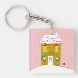 Chaveiro Feriado de Aniversário de criança da Festa de Nata