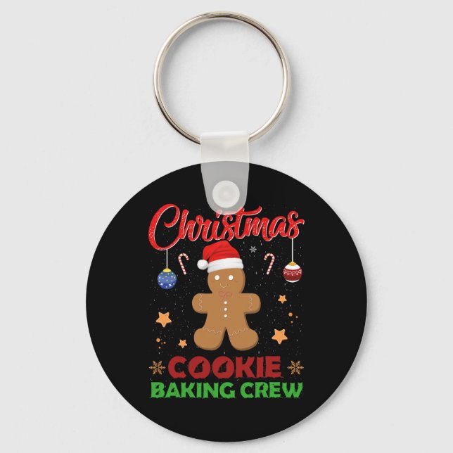 Chaveiro Feriado Natal Baking Squad Novelty Vovó Coo (Frente)