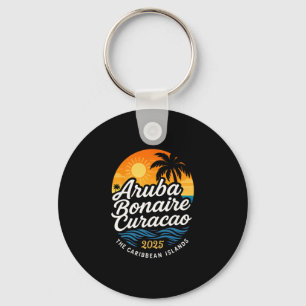 Chaveiro Férias de Cruzeiro nas Ilhas Abc Aru Bonaire Curaç