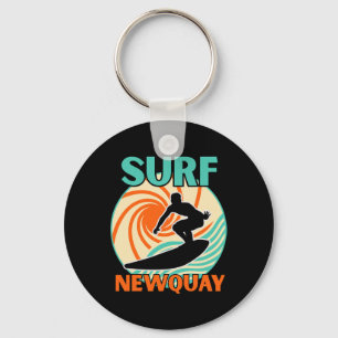 Chaveiro Férias de Praia de Surf Newquay Cornwall Surfismo