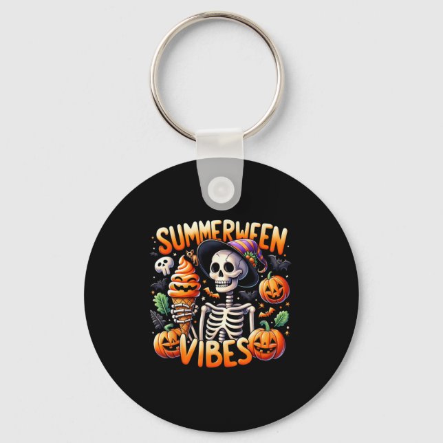 Chaveiro Férias de Verão Summerberry Skeleton Ice (Frente)