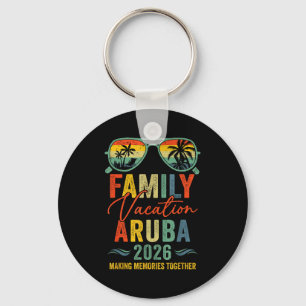 Chaveiro Férias em Aruba 2026 Grupo Familiar Combinando Ver