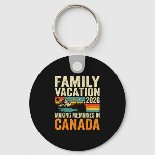 Chaveiro Férias em família 2026 canadá criando memórias via