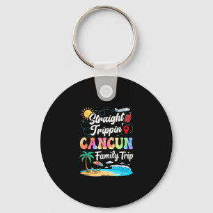 Chaveiro Férias em Família em Cancun México 2025 Straight T