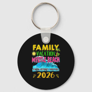 Chaveiro Férias em Família Myrtle Beach 2026 Feriado Verão