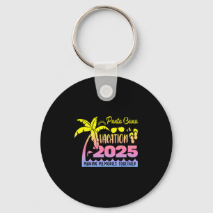 Chaveiro Férias em Punta Cana 2025 Criando Memórias Juntos